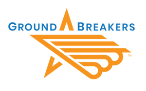 groundbreakers logo blue
